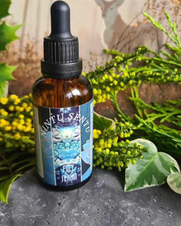 High frequency Elixir for skin transformation and soul radiance eco friendly vegan face serum wit vitamin E Arabic coffee essential oil 50ml