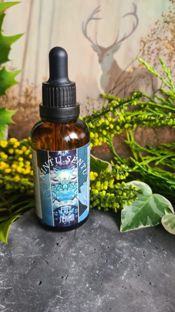 High frequency Elixir for skin transformation and soul radiance eco friendly vegan face serum wit vitamin E Arabic coffee essential oil 50ml