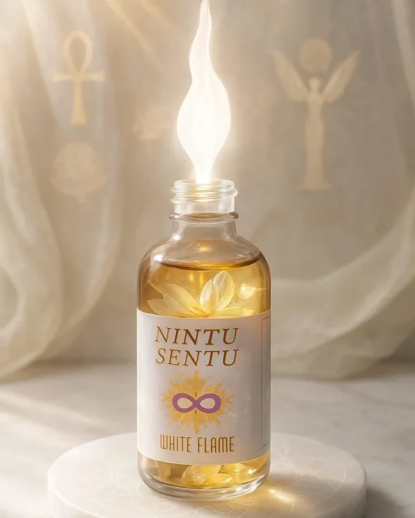 White Flame Aura Divine consciousness and Goddess Illumination high frequency vibration energy 100ml