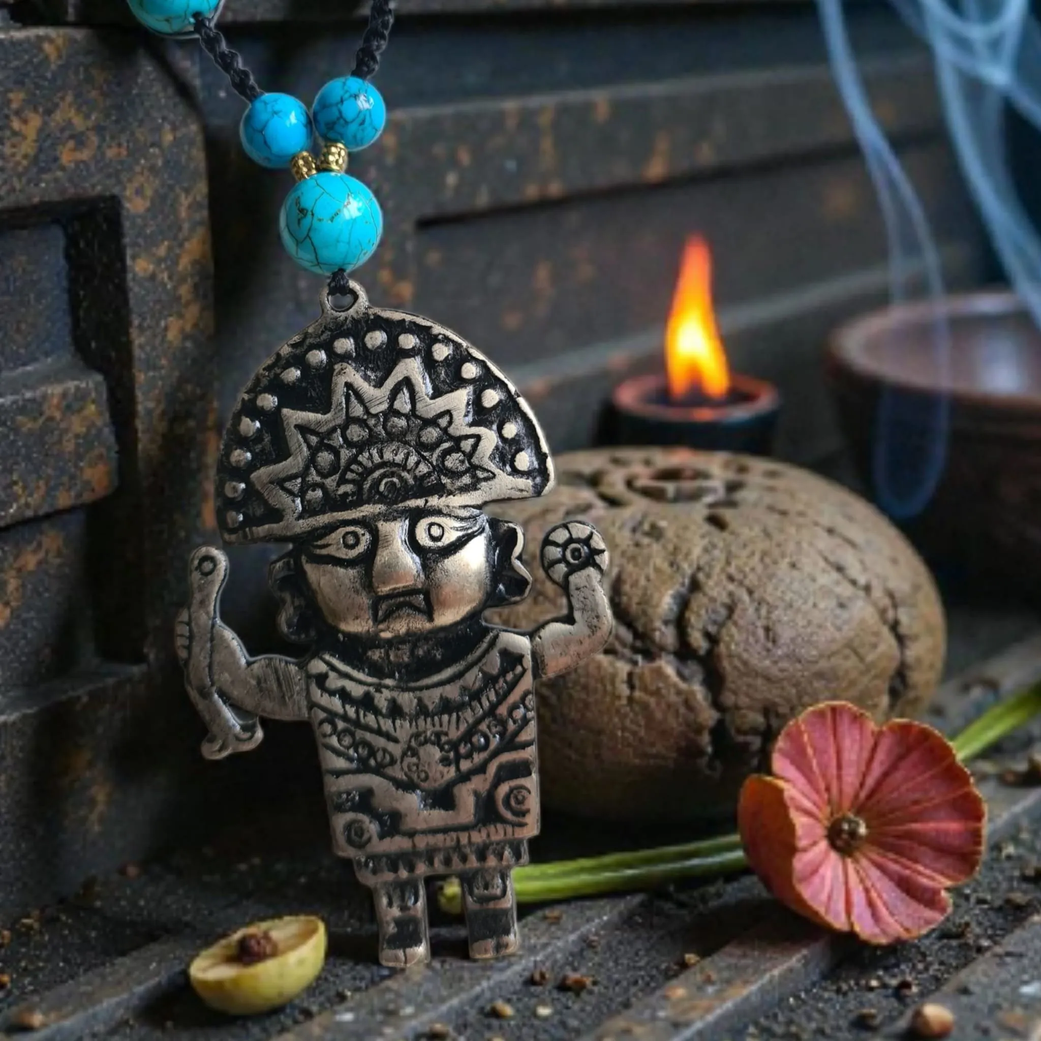 Peruvian Inti necklace