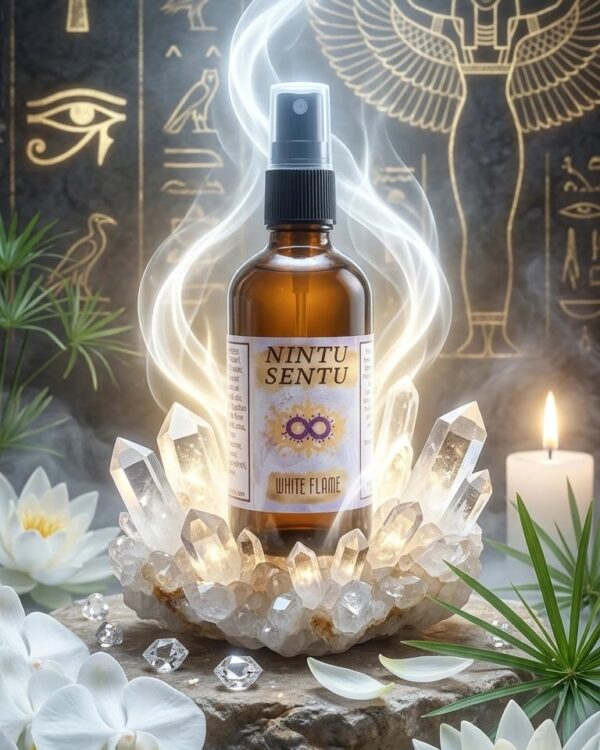 White Flame Aura Divine consciousness and Goddess Illumination high frequency vibration energy 100ml