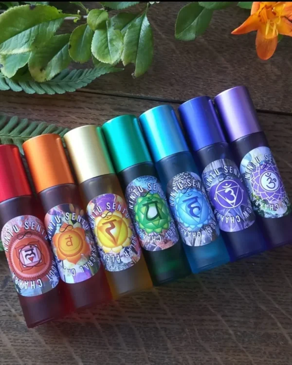 The Complete Chakra Journey | 7-Piece Sacred Oil Roller Set