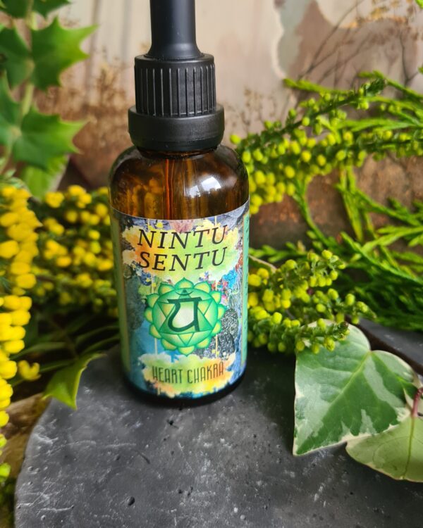 Heart chakra and divine soul elixir high frequency Reiki Master sacred geometry and crystal charged 50ml