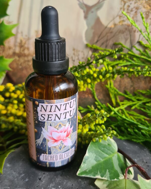 Sacred Alchemy Sensual heart and sacral elixir High vibration journey into love and selc embracement massage oil 50ml