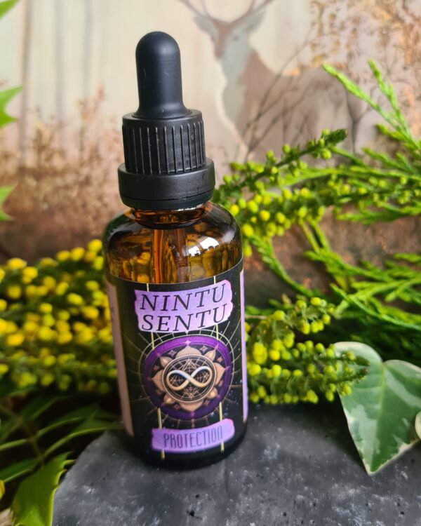 Protection oil blend high frequency Reiki Master sacred geometry and crystal charged 50ml