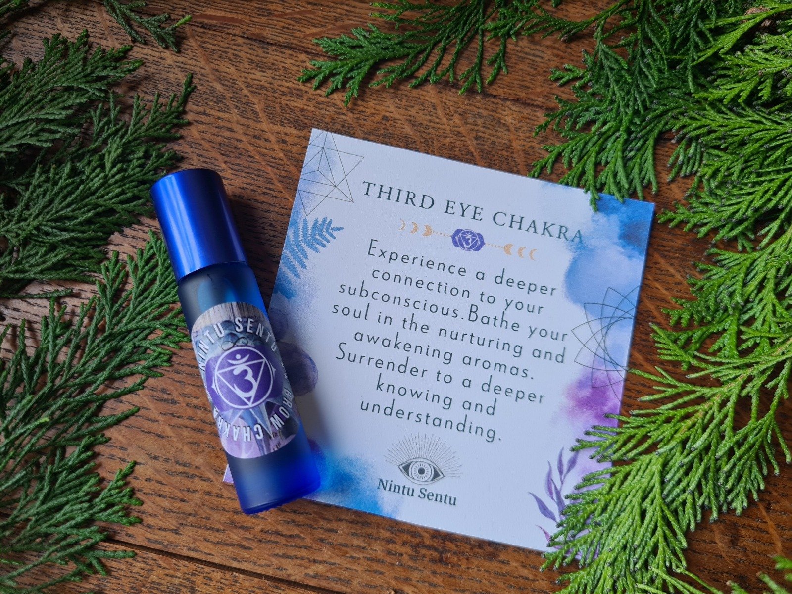Third eye chakra and divine Intuition elixir high frequency Reiki Master sacred geometry and crystal charged