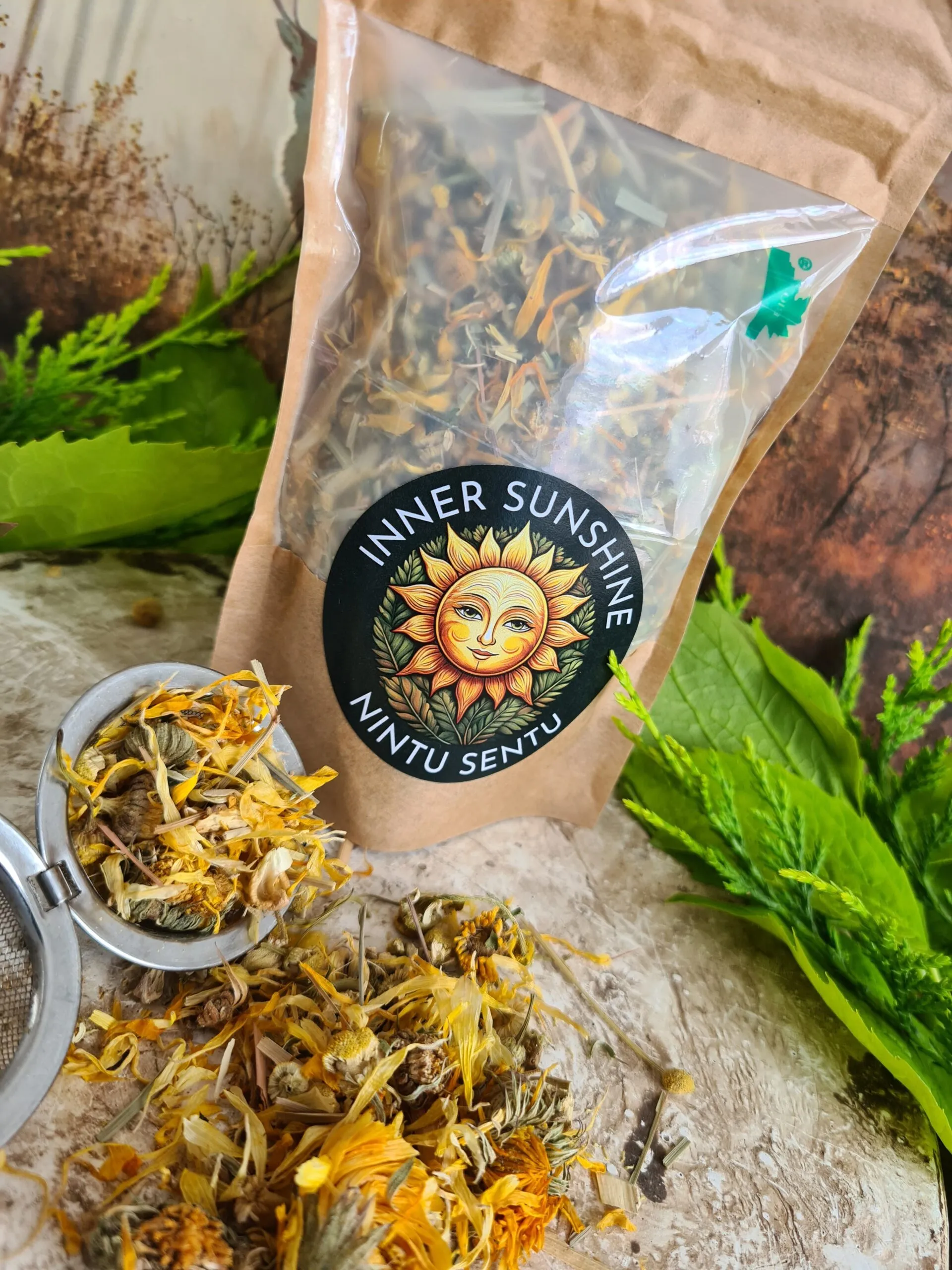 Inner Sunshine radiant energy and vitality tea blend