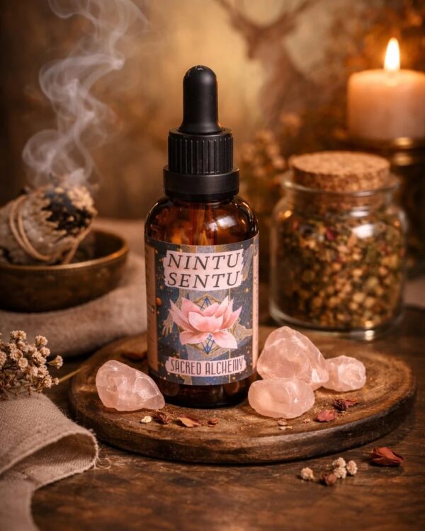 Sacred Alchemy Sensual heart and sacral elixir High vibration journey into love and selc embracement massage oil 50ml