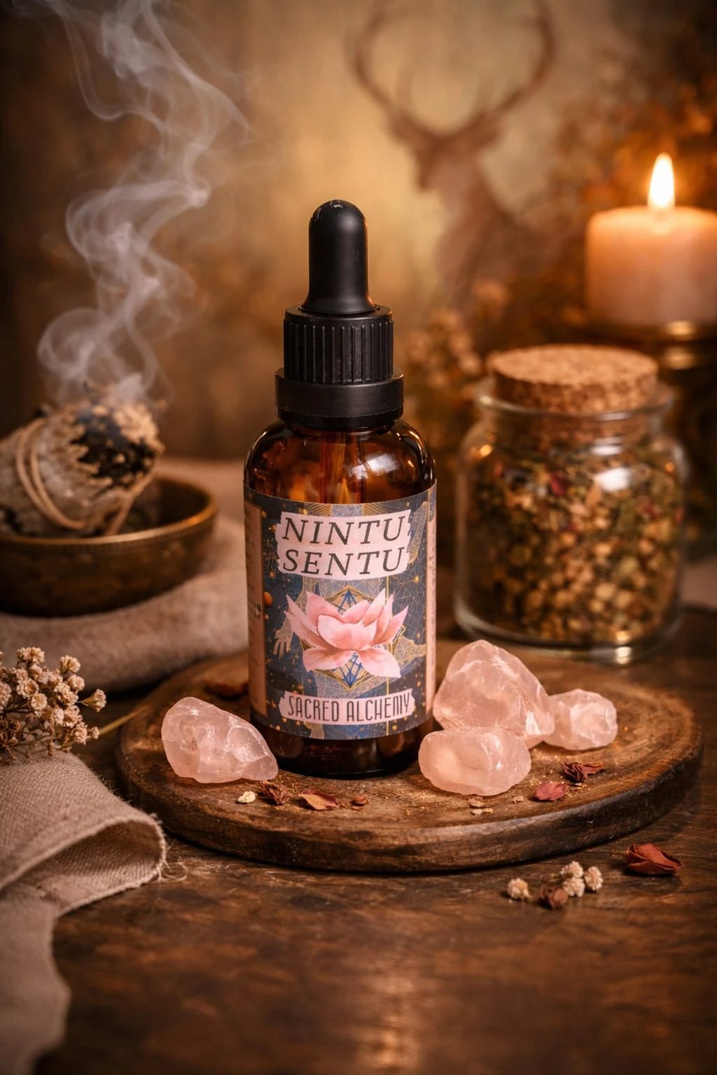 Sacred Alchemy Sensual heart and sacral elixir High vibration journey into love and selc embracement massage oil 50ml