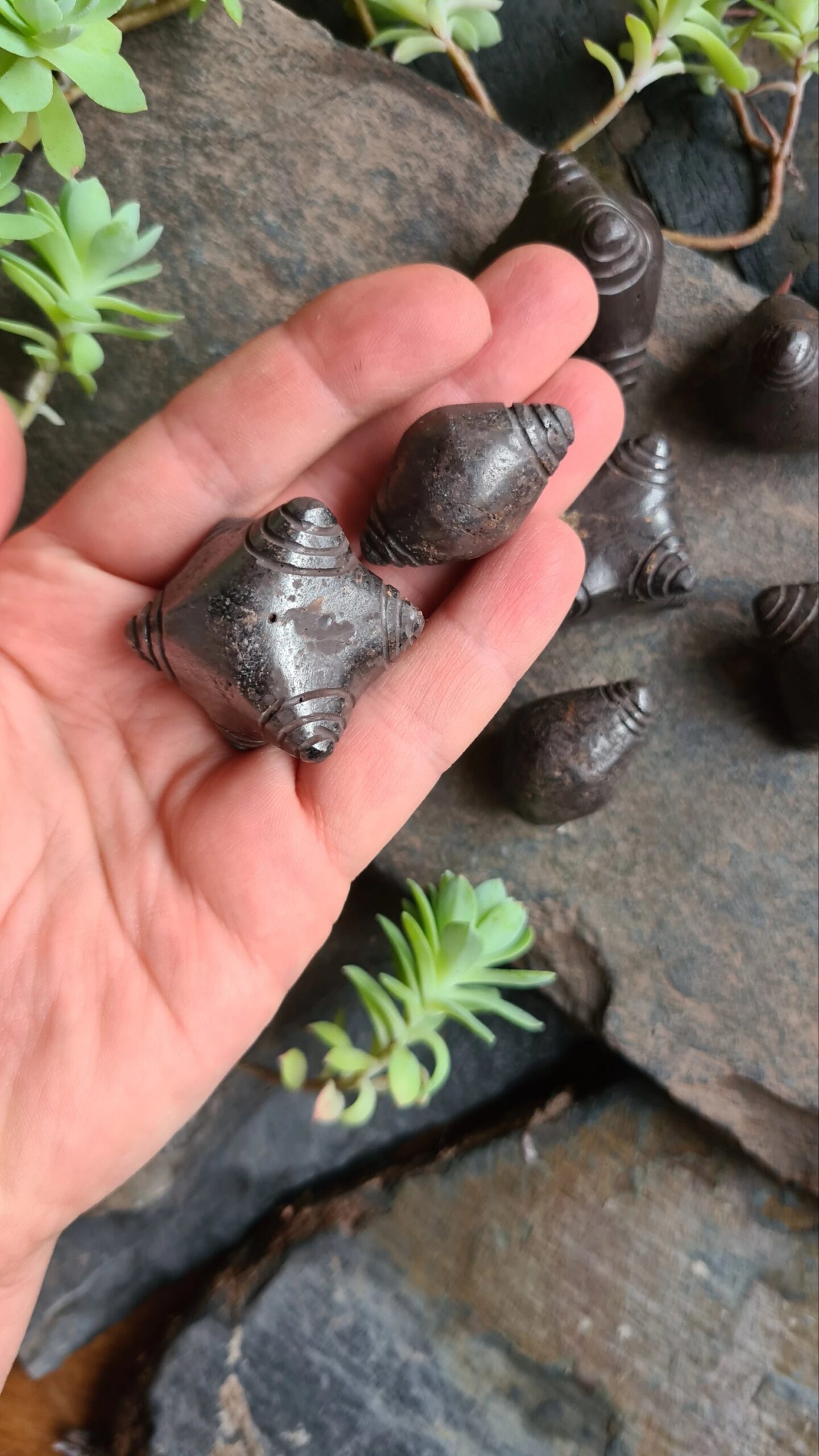 Hematite stone Chumpi set - Image 2