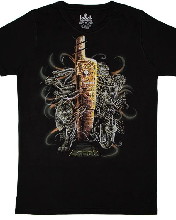 Inca design cotton tshirt