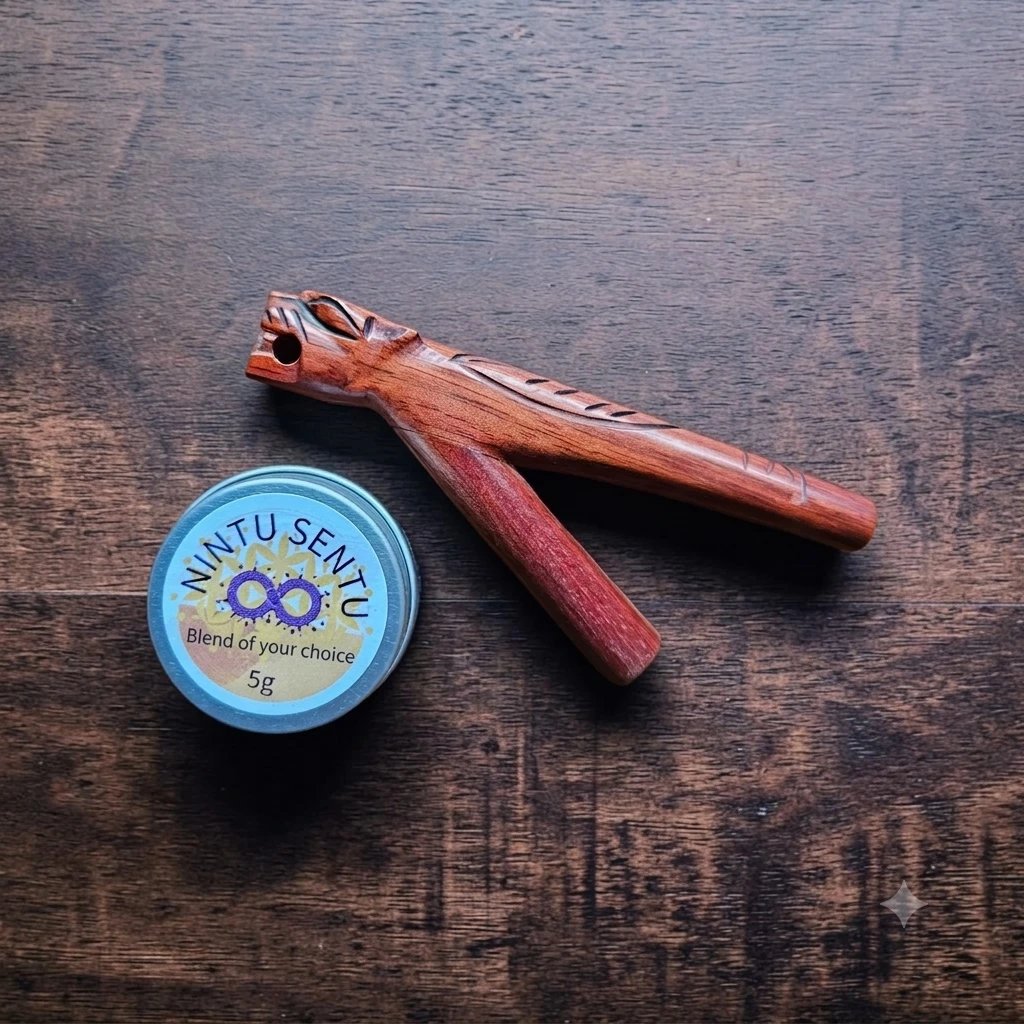 Kuripe and hapé set