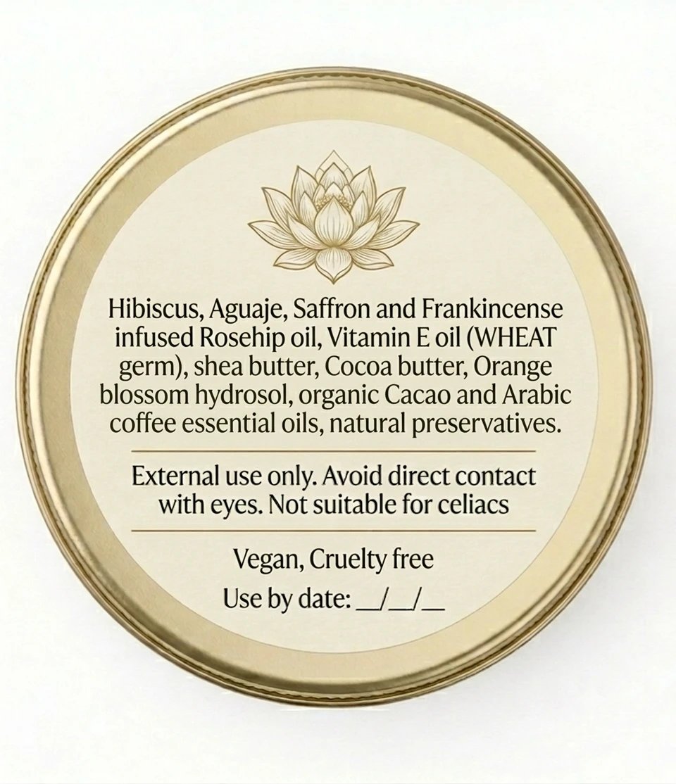 Saffron & Aguaje Botanical Radiance Face Cream - Image 4