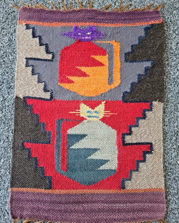 Alpaca wool Peruvian tapestry