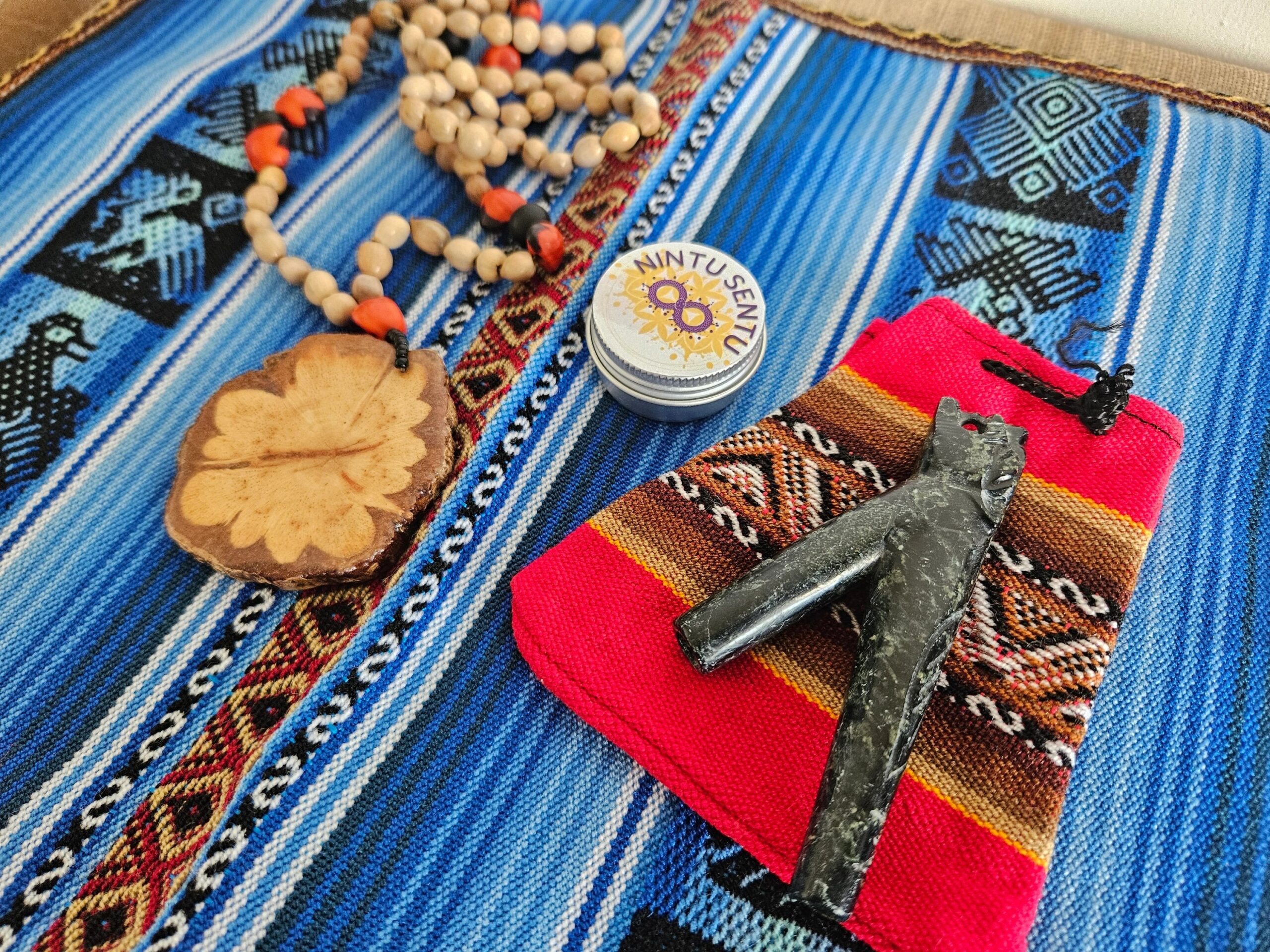 Sacred medicine ceremonial bundle