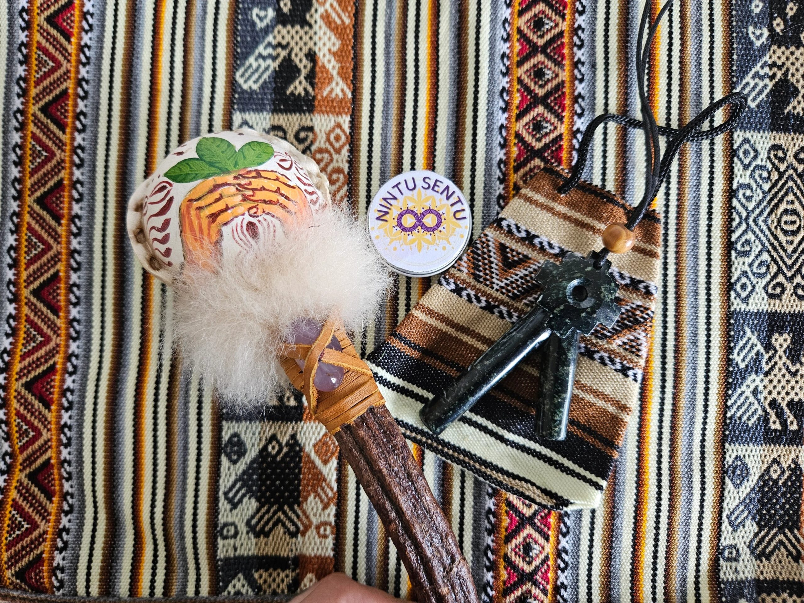 Sacred medicine ceremonial bundle - Image 3