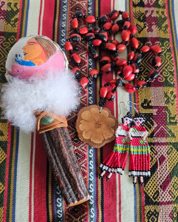 Sacred medicine ceremonial bundle