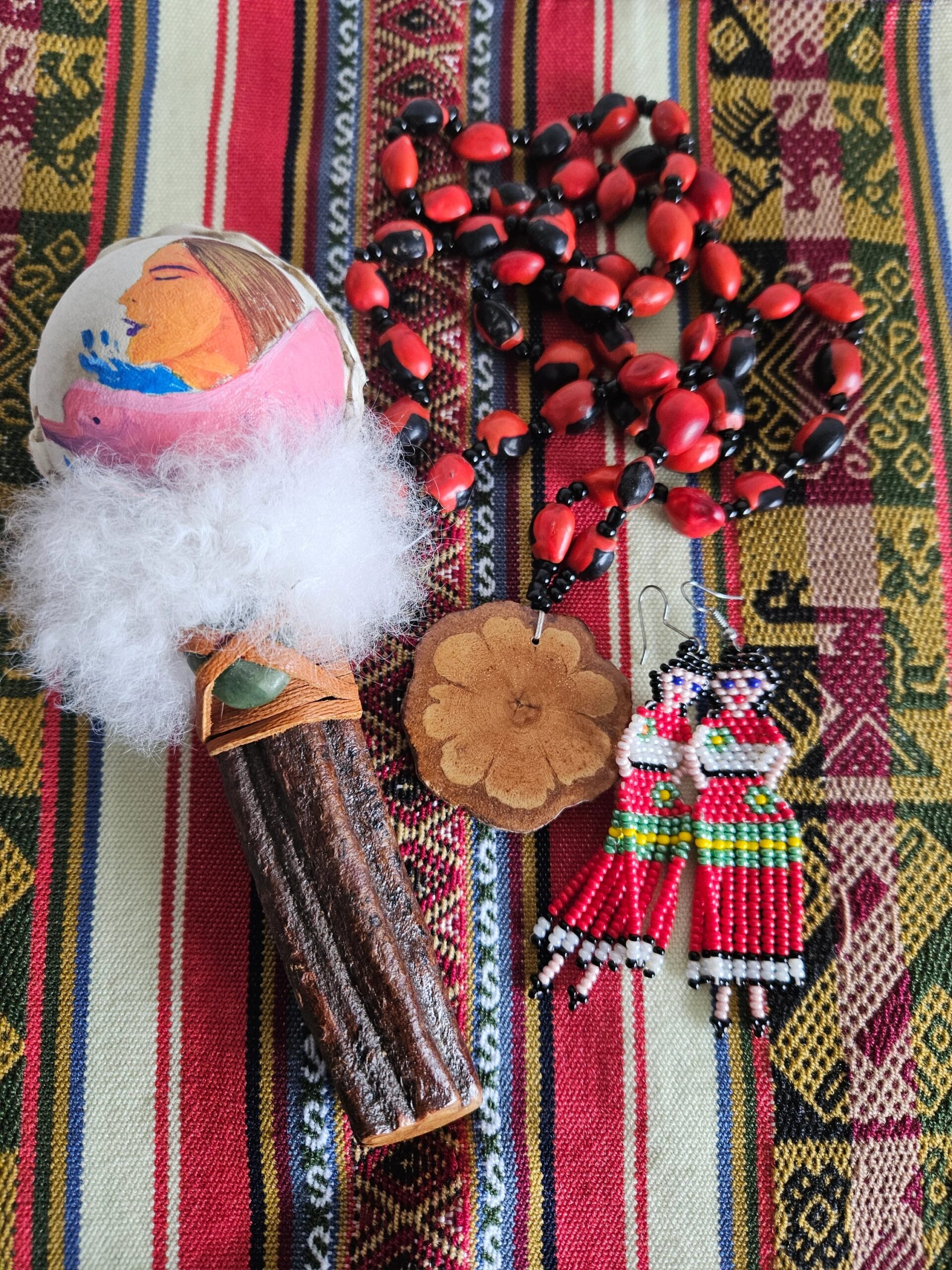 Sacred medicine ceremonial bundle