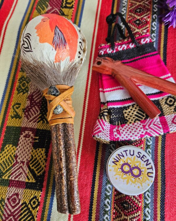 Sacred medicine ceremonial bundle